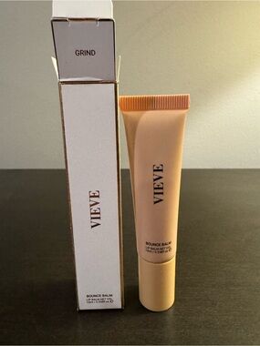 Vieve Bounce Balm Nourishing Lip Balm Grind 10 ml .33 oz Full Size NIB